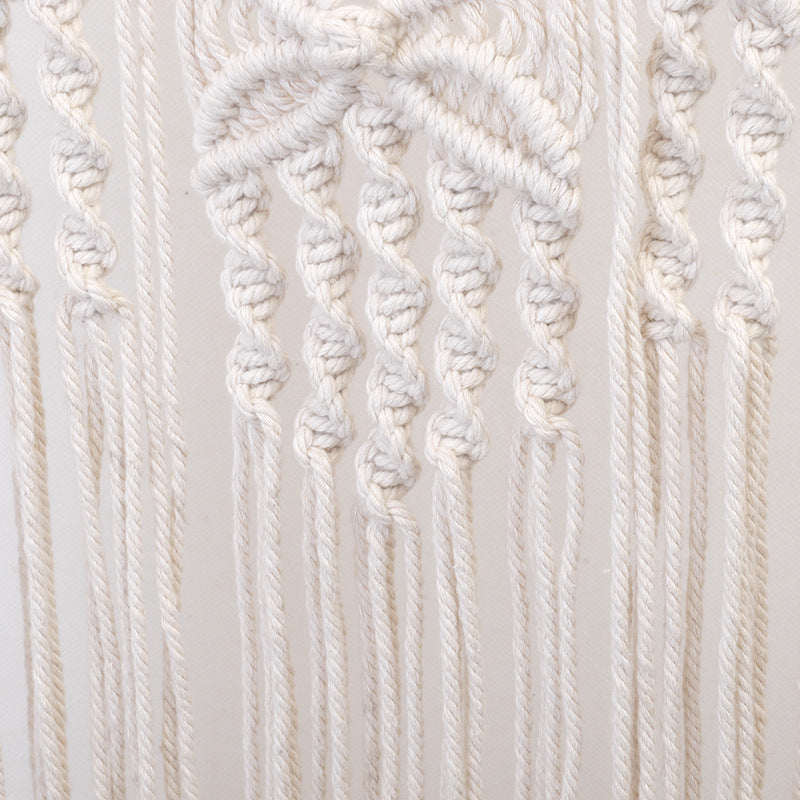 Macrame Wall Decor with Artistic Embellishments | High & Bury