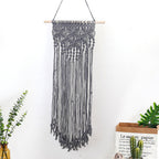 Macrame Wall Decor with Artistic Embellishments | High & Bury