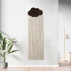 Macrame Wall Decor with Cloud Motif | High & Bury