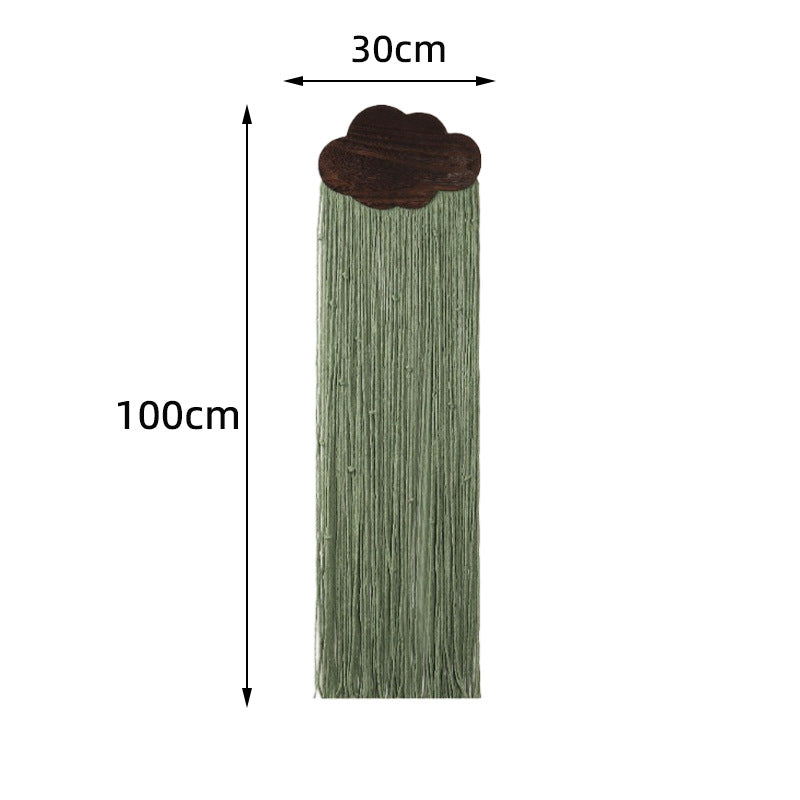 Macrame Wall Decor with Cloud Motif | High & Bury