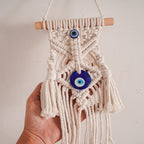 Macrame Wall Decor with Protective Evil Eye | High & Bury