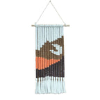 Macrame Wall Decor with Stylish Geometric Pattern | High & Bury