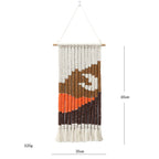 Macrame Wall Decor with Stylish Geometric Pattern | High & Bury