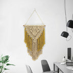 Macrame Wall Decoration with Creative Fringes | High & Bury