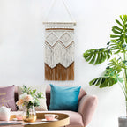 Macrame Wall Decoration with Creative Fringes | High & Bury