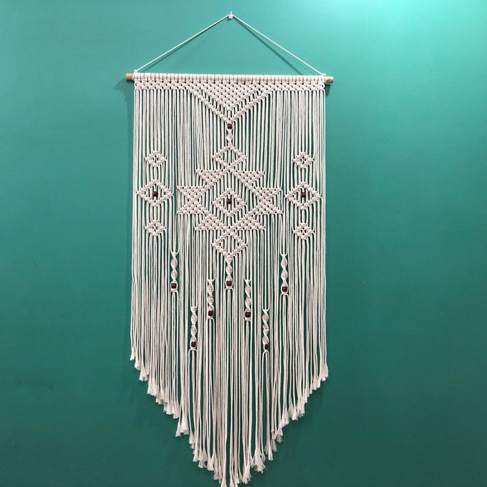 Macrame Wall Decoration with Creative Fringes | High & Bury