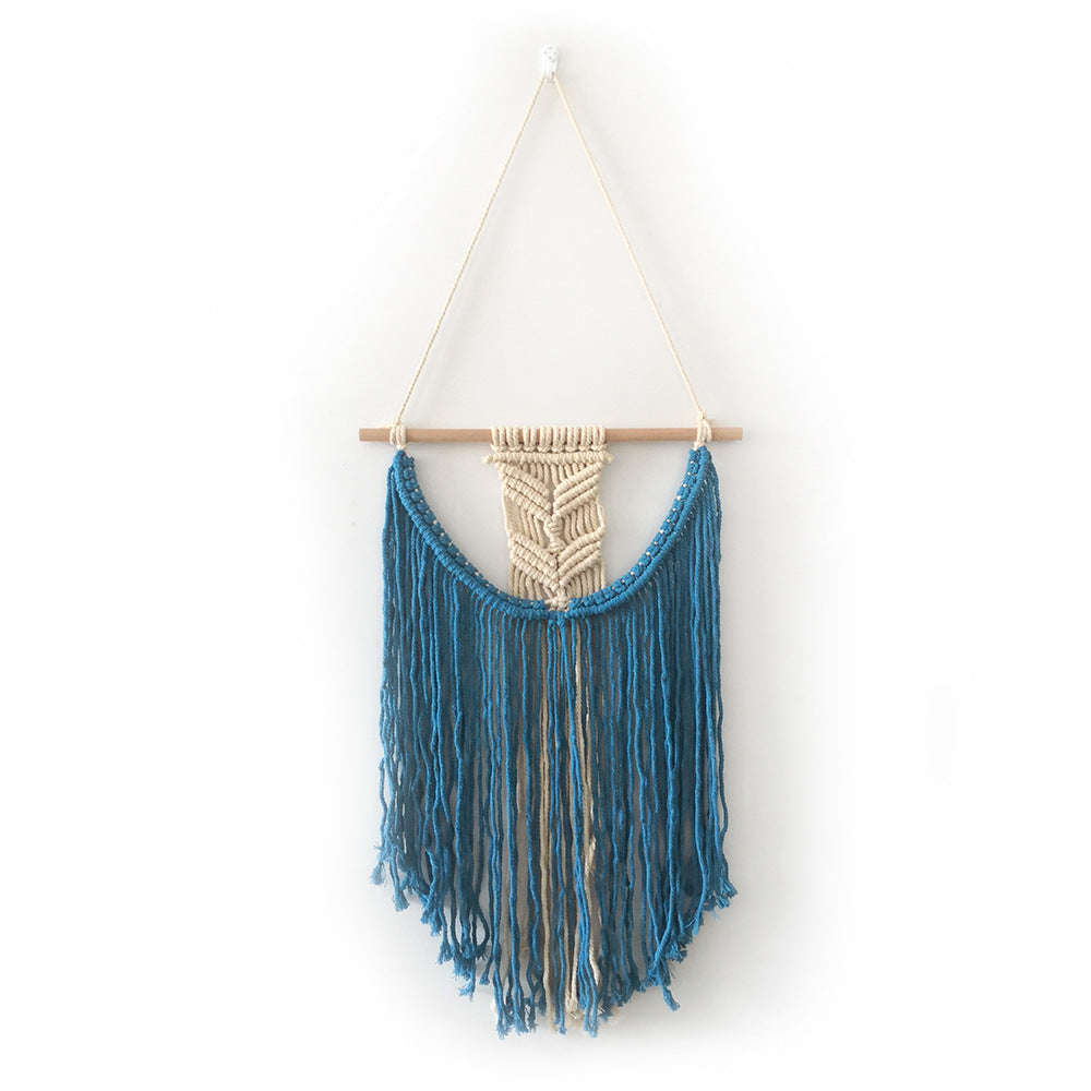 Macrame Wall Decoration with Creative Fringes | High & Bury