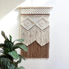 Macrame Wall Decoration with Creative Fringes | High & Bury