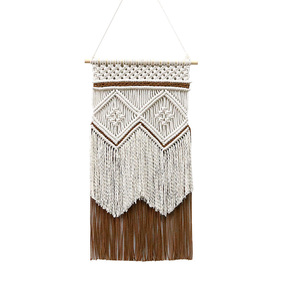 Macrame Wall Decoration with Creative Fringes | High & Bury