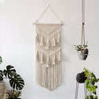 Macrame Wall Decoration with Creative Fringes | High & Bury