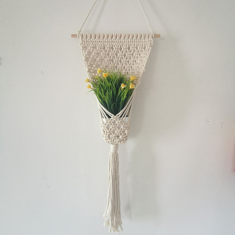 Macrame Wall Hanging 12 × 24 Inch | High & Bury