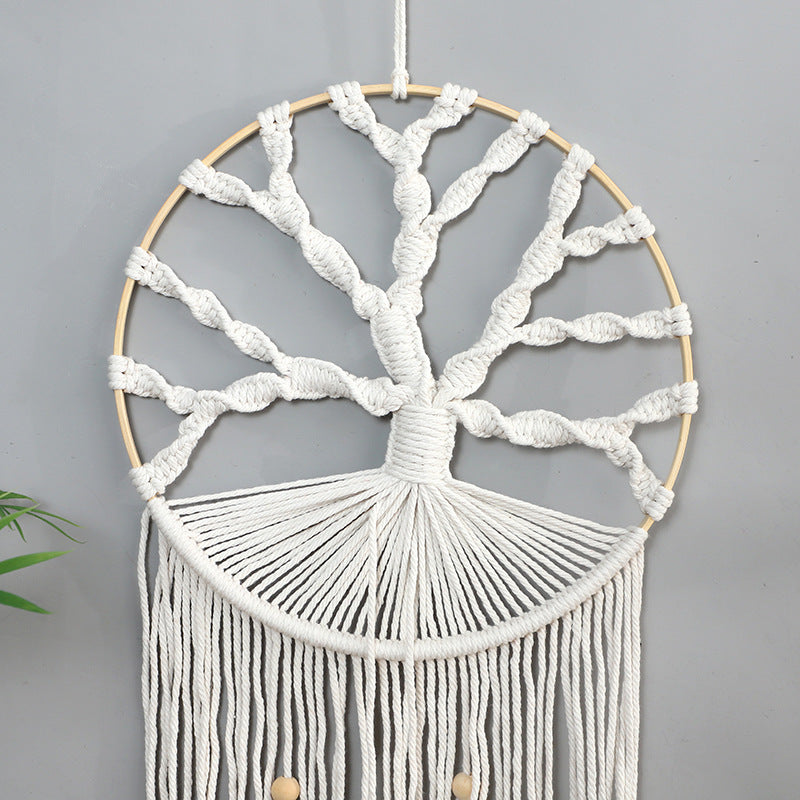 Macrame Wall Hanging 12 × 28 Inch | High & Bury