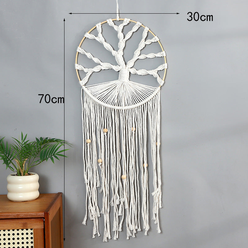 Macrame Wall Hanging 12 × 28 Inch | High & Bury