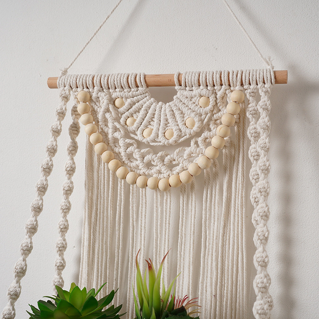 Macrame Wall Hanging 13 × 24 Inch | High & Bury