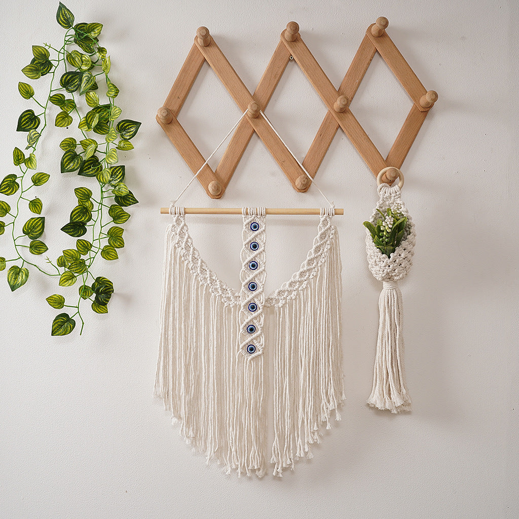Macrame Wall Hanging 14 × 22 Inch | High & Bury