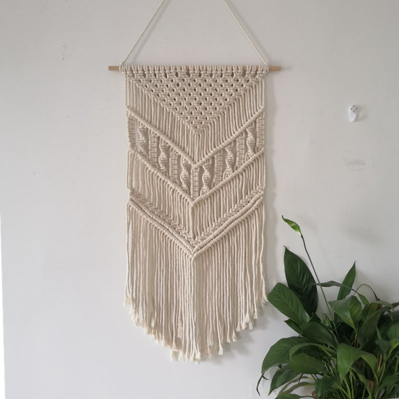 Macrame Wall Hanging 16 × 26 Inch | High & Bury