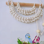 Macrame Wall Hanging 8 × 9 Inch | High & Bury