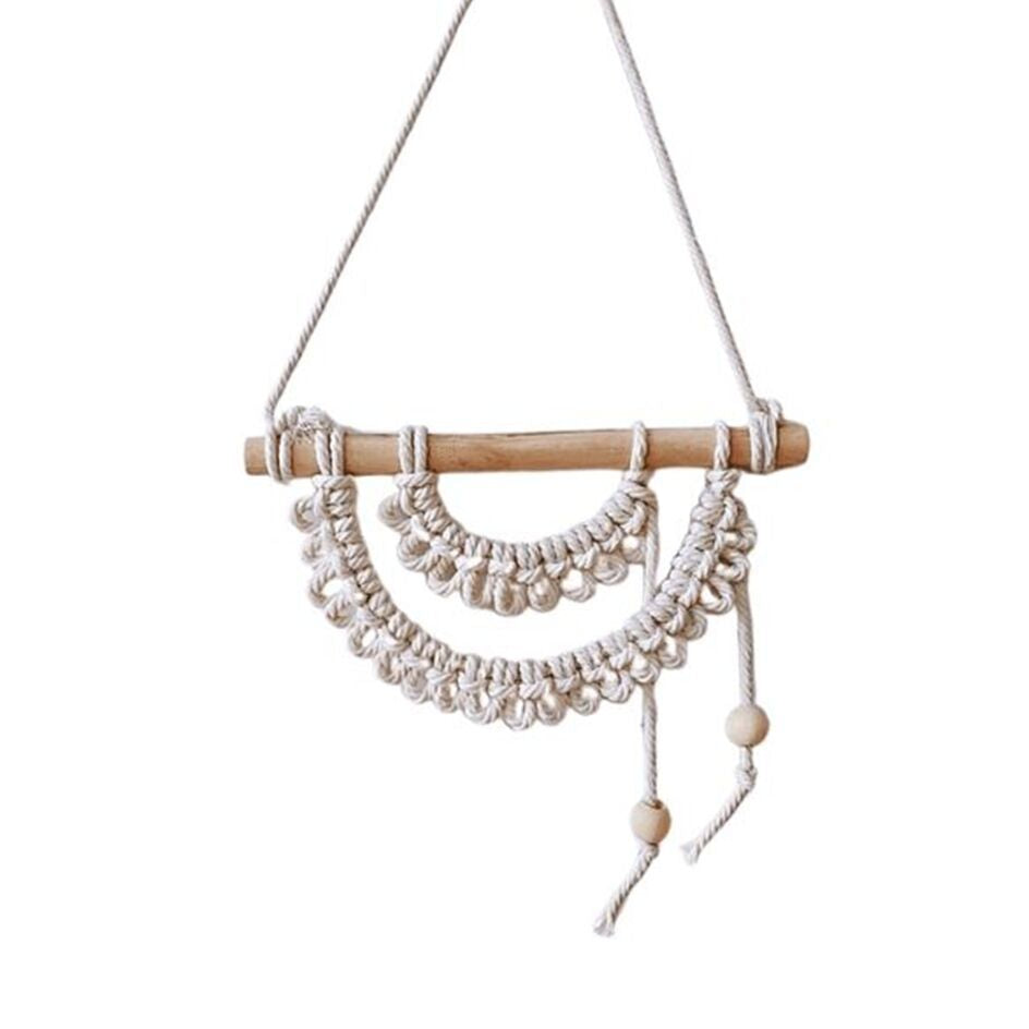 Macrame Wall Hanging 8 × 9 Inch | High & Bury