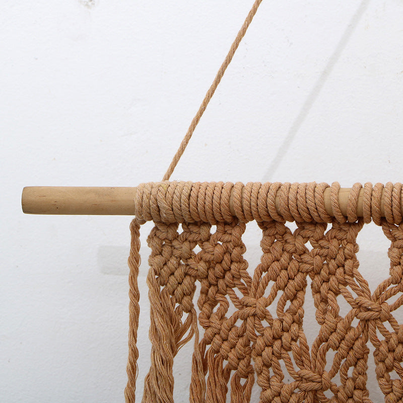 Macrame Wall Hanging Art 28 × 17 Inch | High & Bury