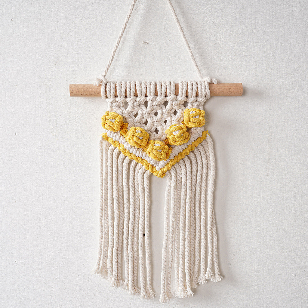 Macrame Wall Hanging Art Piece | High & Bury