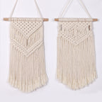 Macrame Wall Hanging Beige | High & Bury