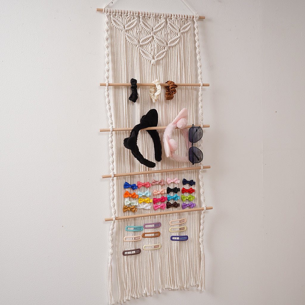 Macrame Wall Hanging Decor with Artistic Design | High & Bury
