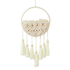 Macrame Wall Hanging Decor with Fringe Details | High & Bury