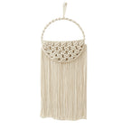 Macrame Wall Hanging Decor with Fringe Details | High & Bury