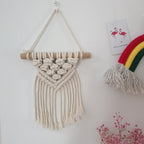 Macrame Wall Hanging Decorative Piece | High & Bury