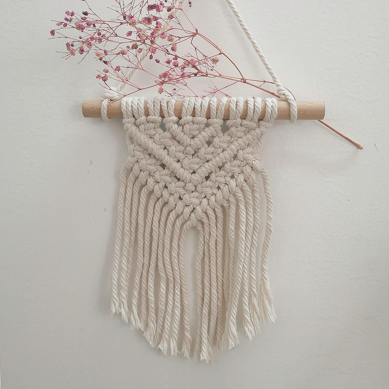 Macrame Wall Hanging Decorative Piece | High & Bury