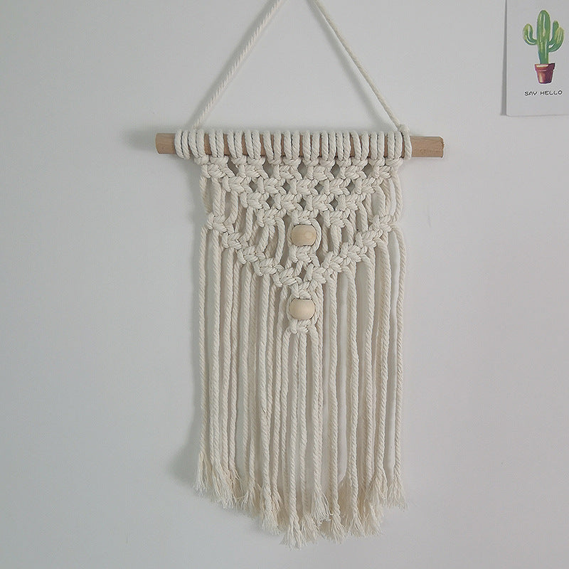 Macrame Wall Hanging Decorative Piece | High & Bury