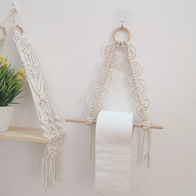 Macrame Wall Hanging Organizer | High & Bury