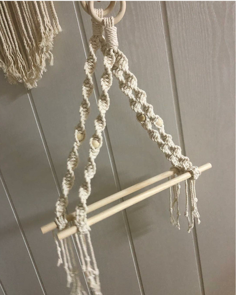 Macrame Wall Hanging Planter Holder | High & Bury