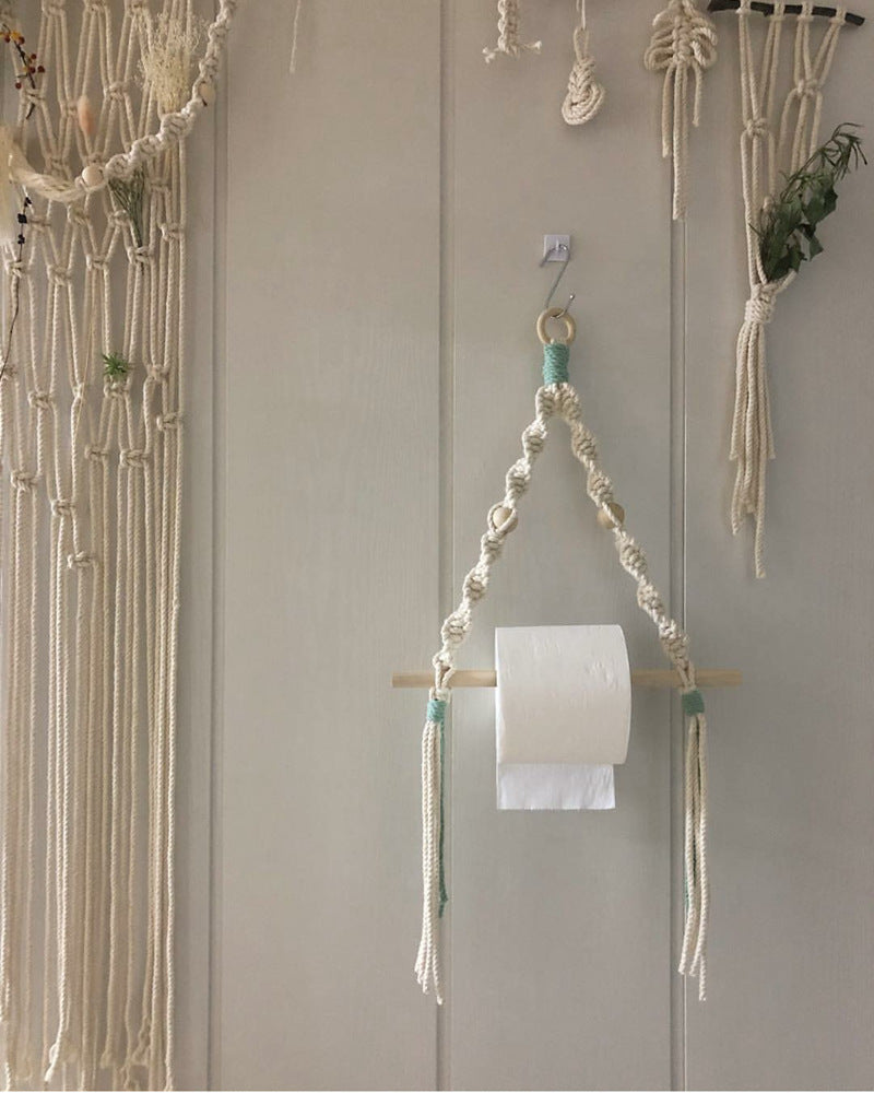 Macrame Wall Hanging Planter Holder | High & Bury