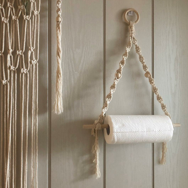 Macrame Wall Hanging Planter Holder | High & Bury