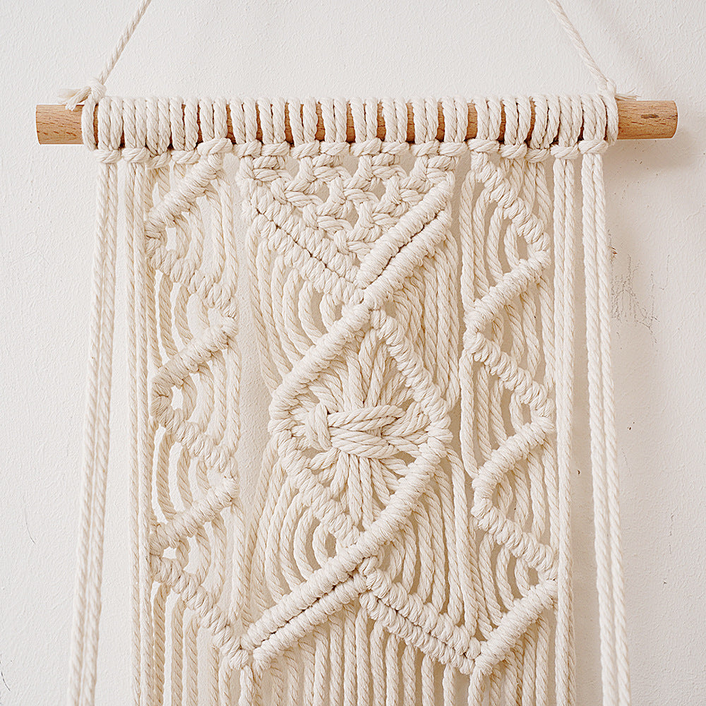 Macrame Wall Hanging Planter Shelf | High & Bury