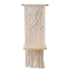Macrame Wall Hanging Planter Shelf | High & Bury