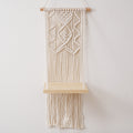 Macrame Wall Hanging Planter Shelf | High & Bury