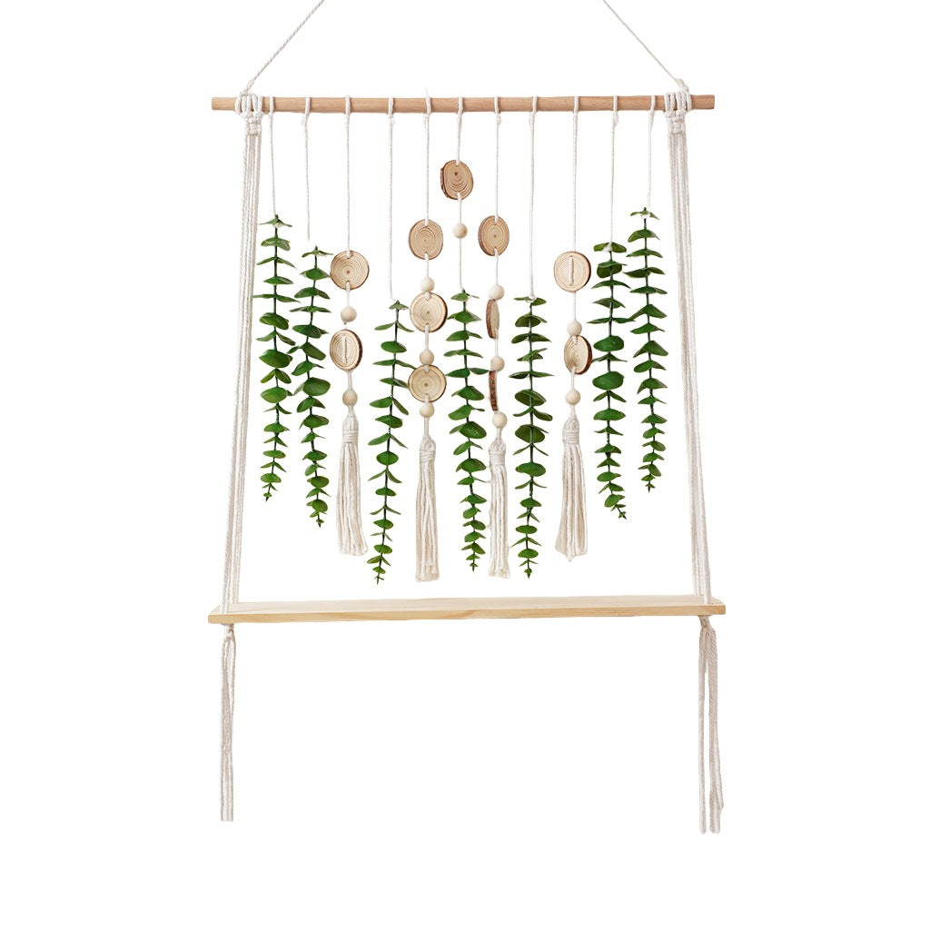 Macrame Wall Hanging Shelf | High & Bury