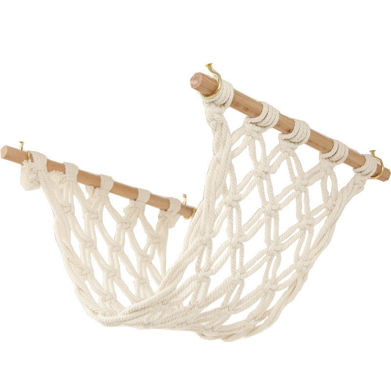 Macrame Wall Hanging Storage Organizer | High & Bury