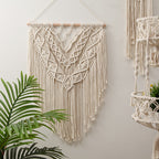 Macrame Wall Hanging Tapestry 20 × 30 Inch | High & Bury