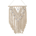 Macrame Wall Hanging Tapestry A50 75Cm Off-White B50 70Cm | High & Bury