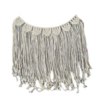 Macrame Wall Hanging Tapestry Off White | High & Bury