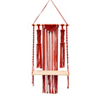 Macrame Wall Hanging Tapestry Shelf | High & Bury