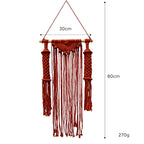 Macrame Wall Hanging Tapestry Shelf | High & Bury