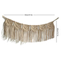 Macrame Wall Hanging Tapestry with Decorative Fringe | High & Bury