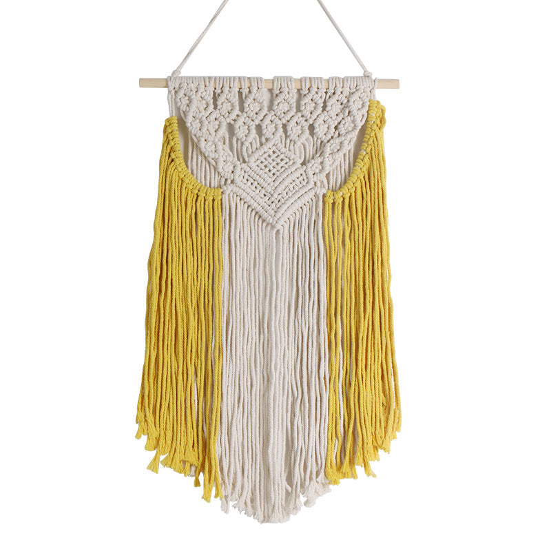 Macrame Wall Hanging White | High & Bury