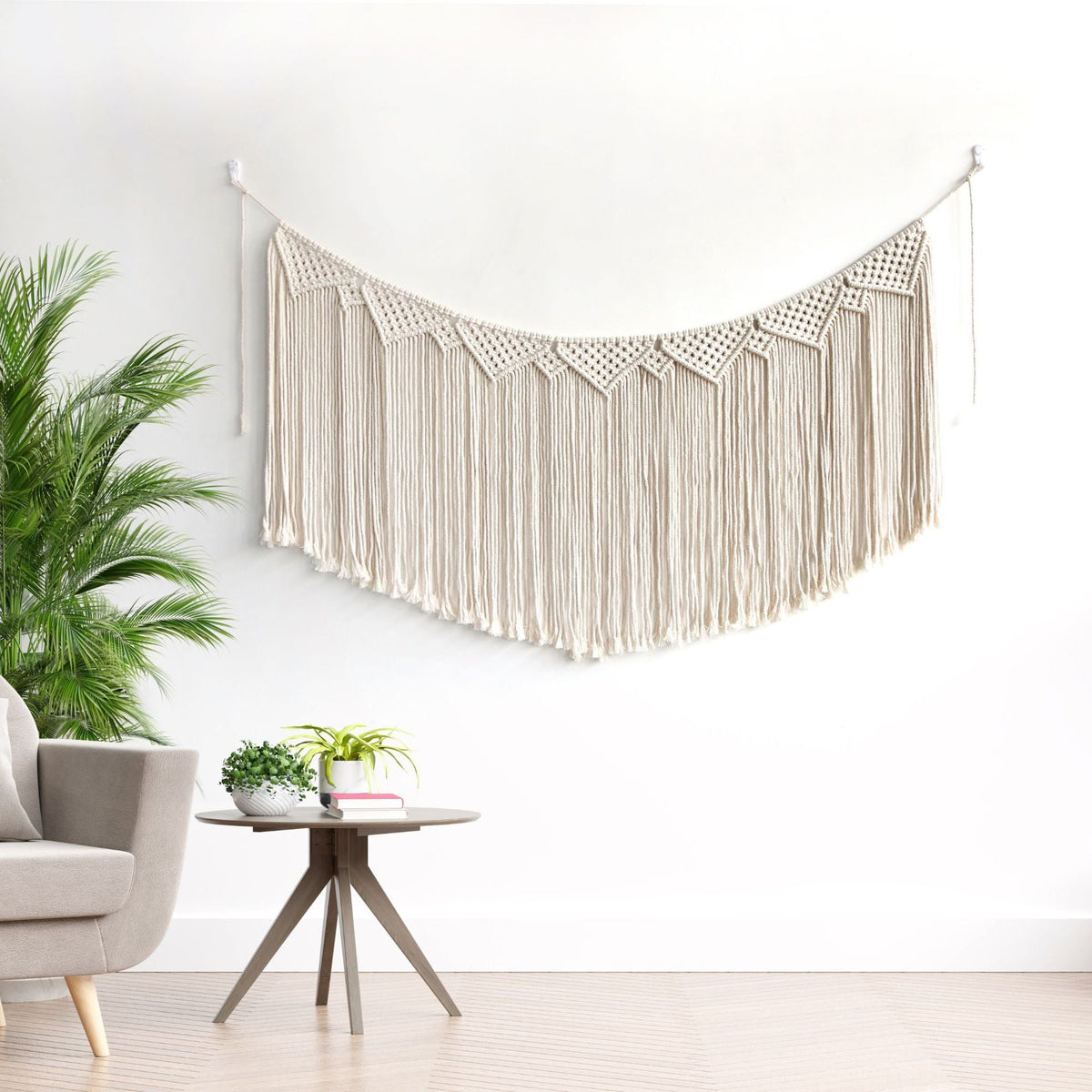 Macrame Wall Hanging with Artistic Design | High & Bury