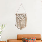 Macrame Wall Hanging with Artistic Fringes | High & Bury