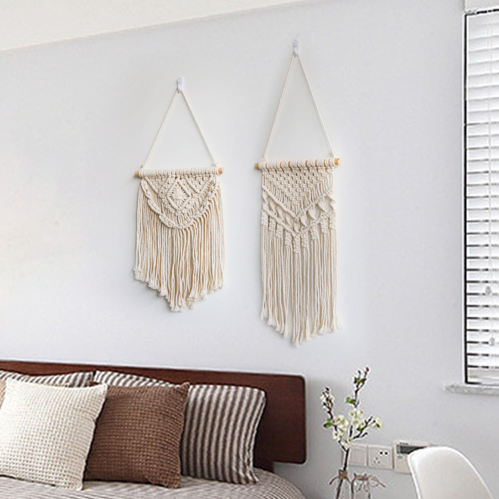 Macrame Wall Hanging with Artistic Fringes | High & Bury